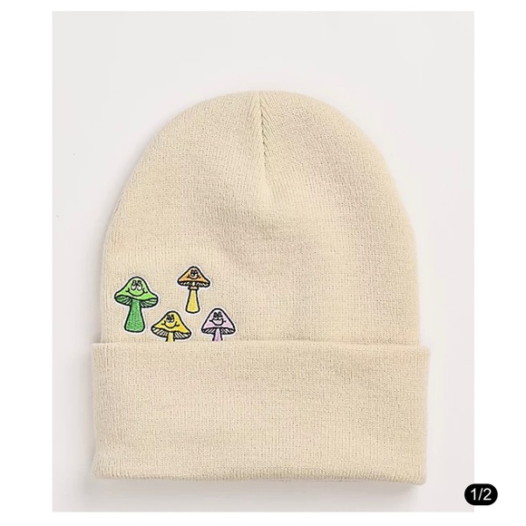 Neff Fun Guys White Beanie - Picture 4 of 6